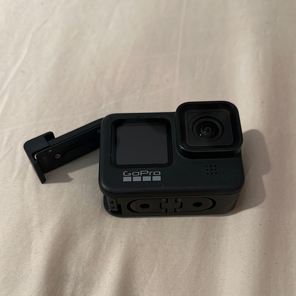 GoPro Hero 9 Action Camera in Black.